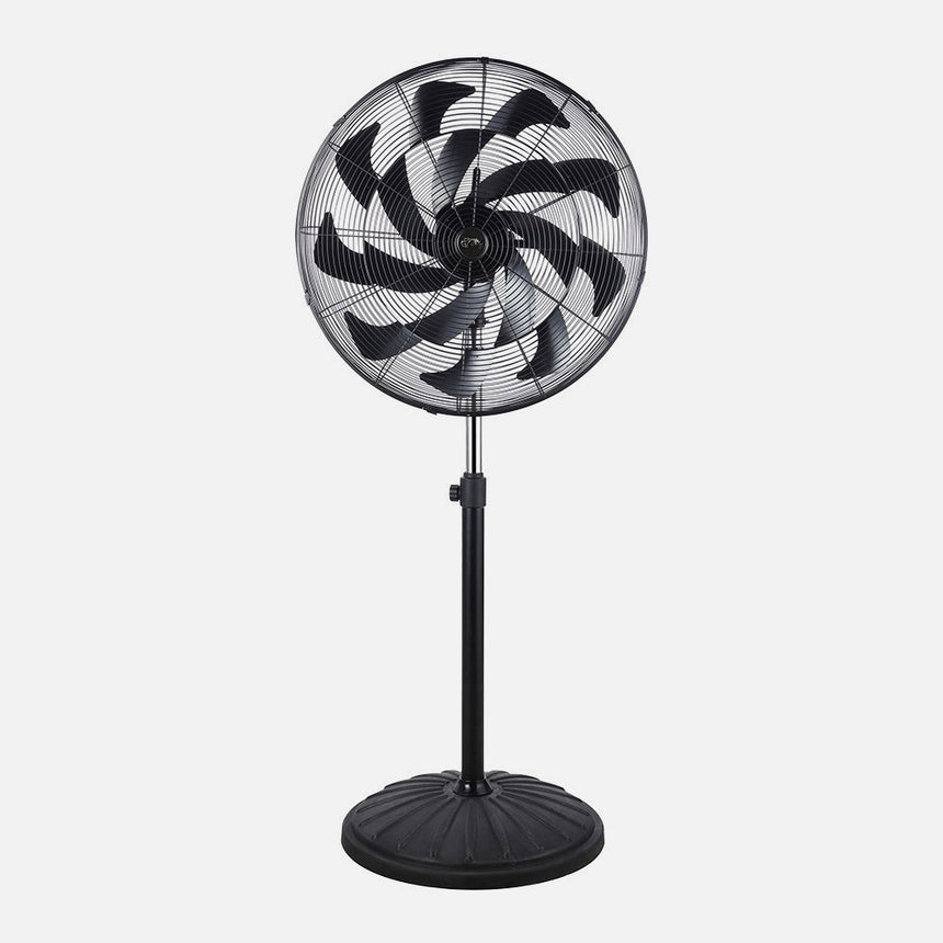 Ventilador de pie industrial Fabrilamp Centurion negro 16 palas Ø65cm — vista 2