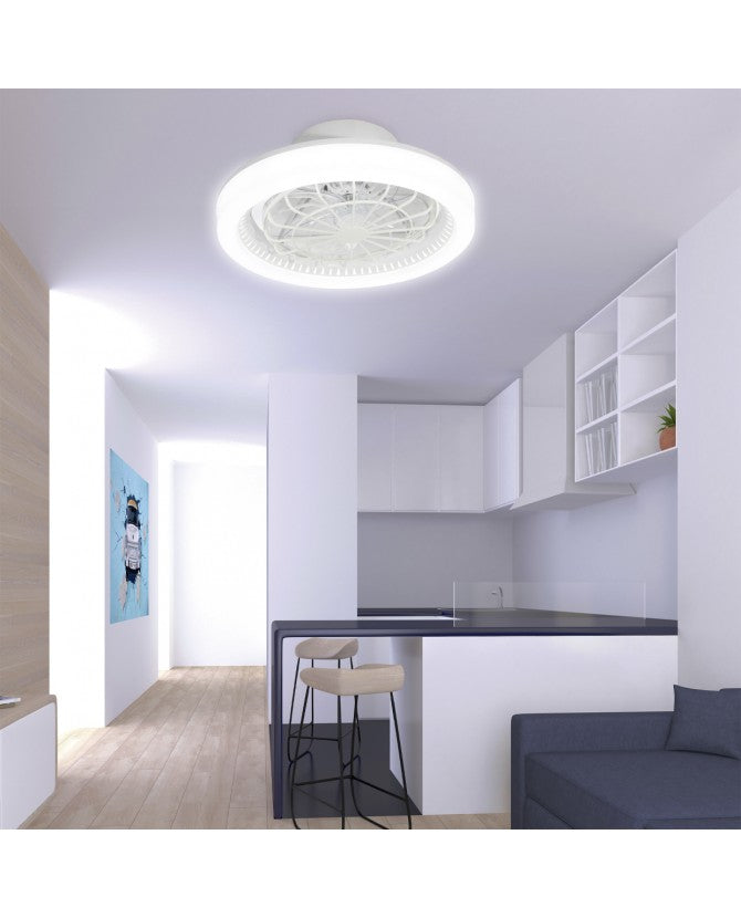 Mantra Kilimanjaro LED ceiling light 70W Fan 35W beige 7811