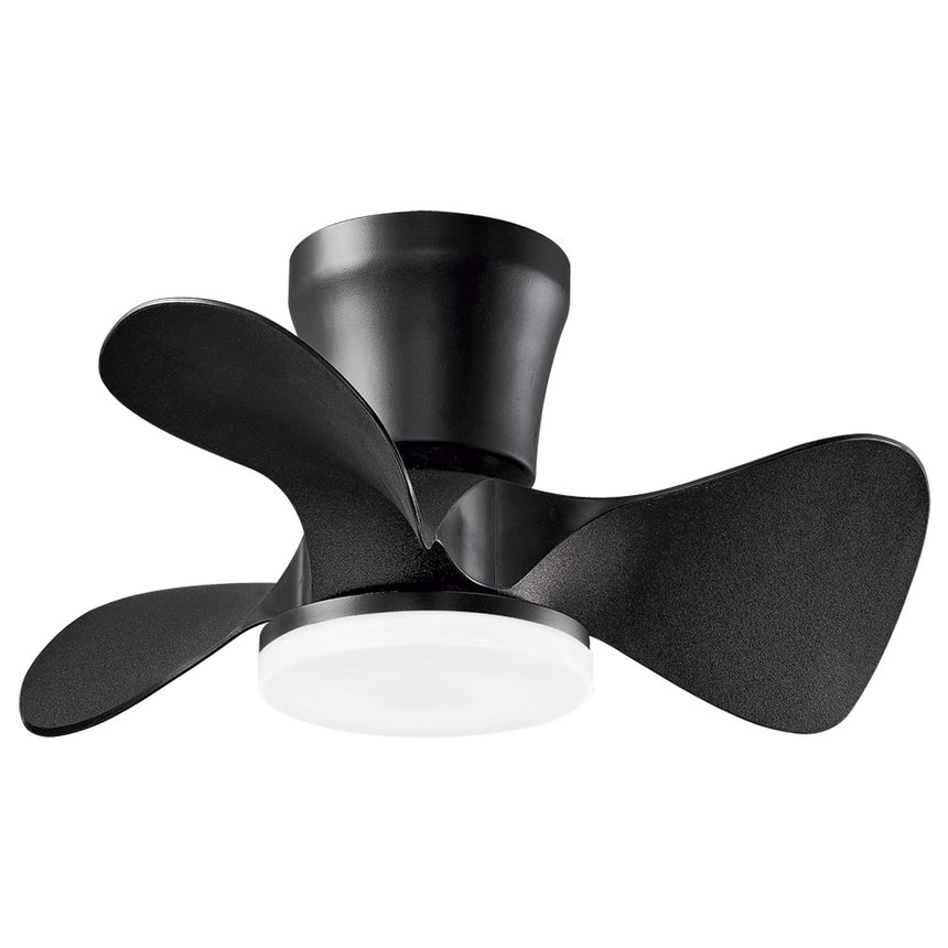 Ventilador de techo con luz AJP Siux LED negro 3 palas 3000-6500K Ø56cm 18W 11537 — vista 1