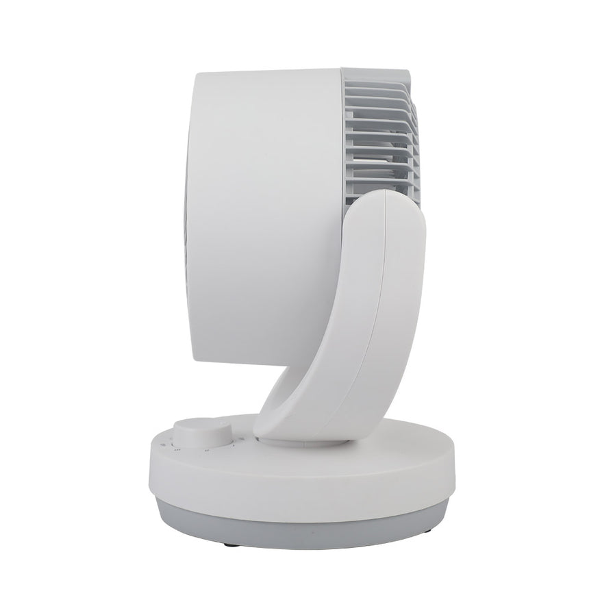 Ventilador de sobremesa Fabrilamp Lagos blanco gris 3 palas — vista 5