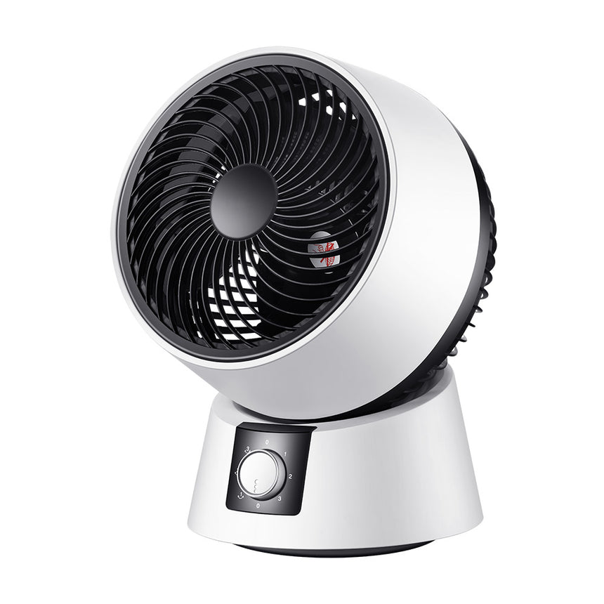 Ventilador de sobremesa Fabrilamp Gavilan blanco negro 3 palas — vista 1