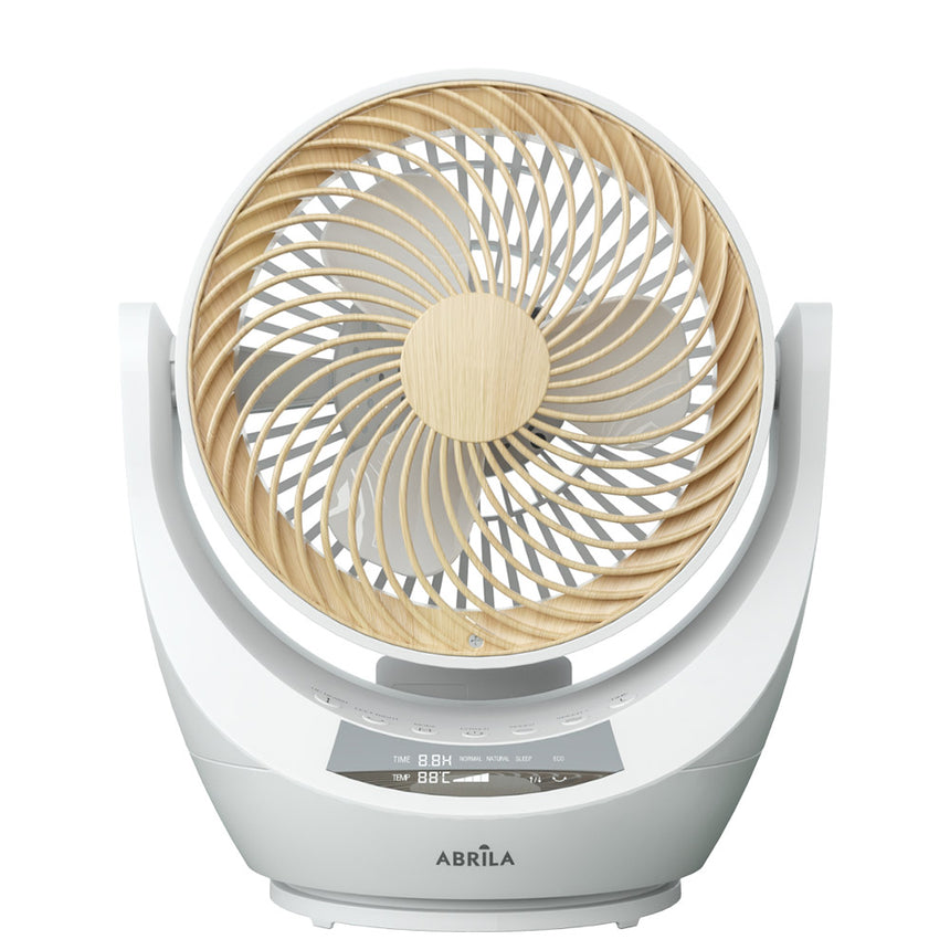 Ventilador de sobremesa Fabrilamp Navia blanco haya 3 palas — vista 3