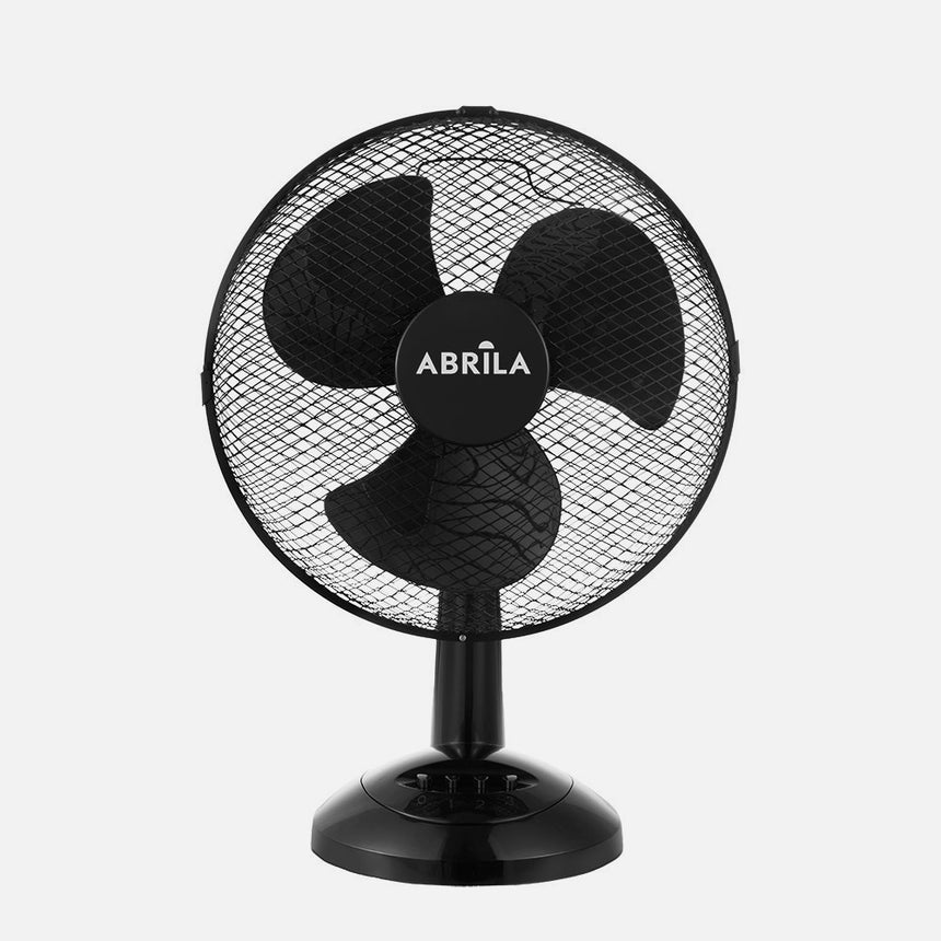 Ventilador de sobremesa Fabrilamp Pizarro negro 3 palas Ø34cm — vista 2