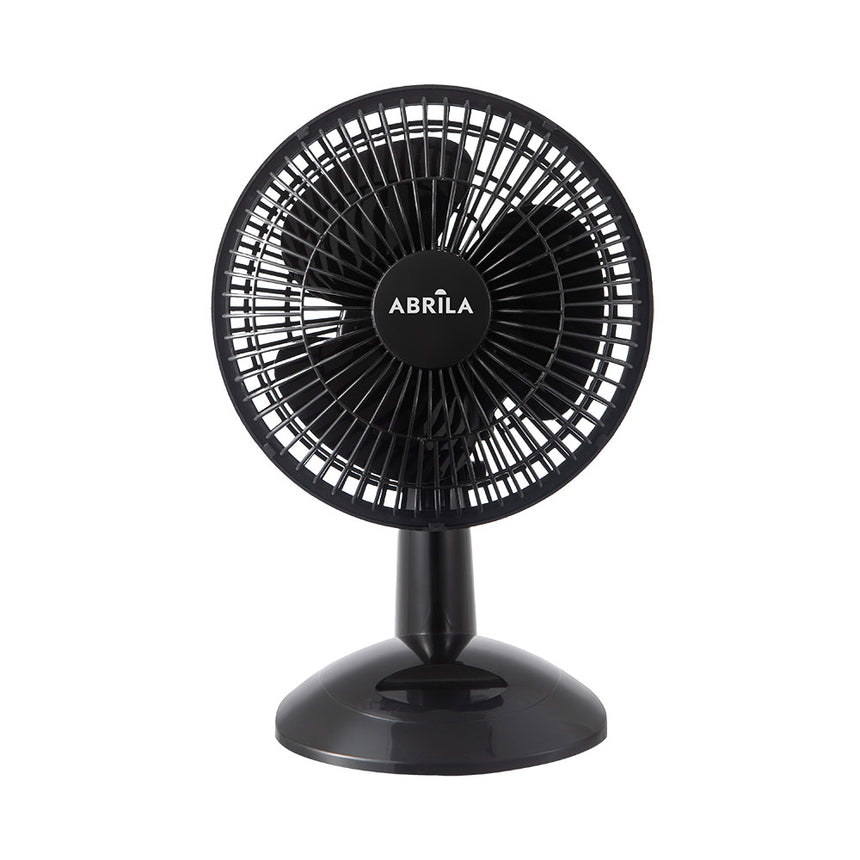 Ventilador de sobremesa Fabrilamp Pizarro negro 3 palas Ø20cm — vista 1