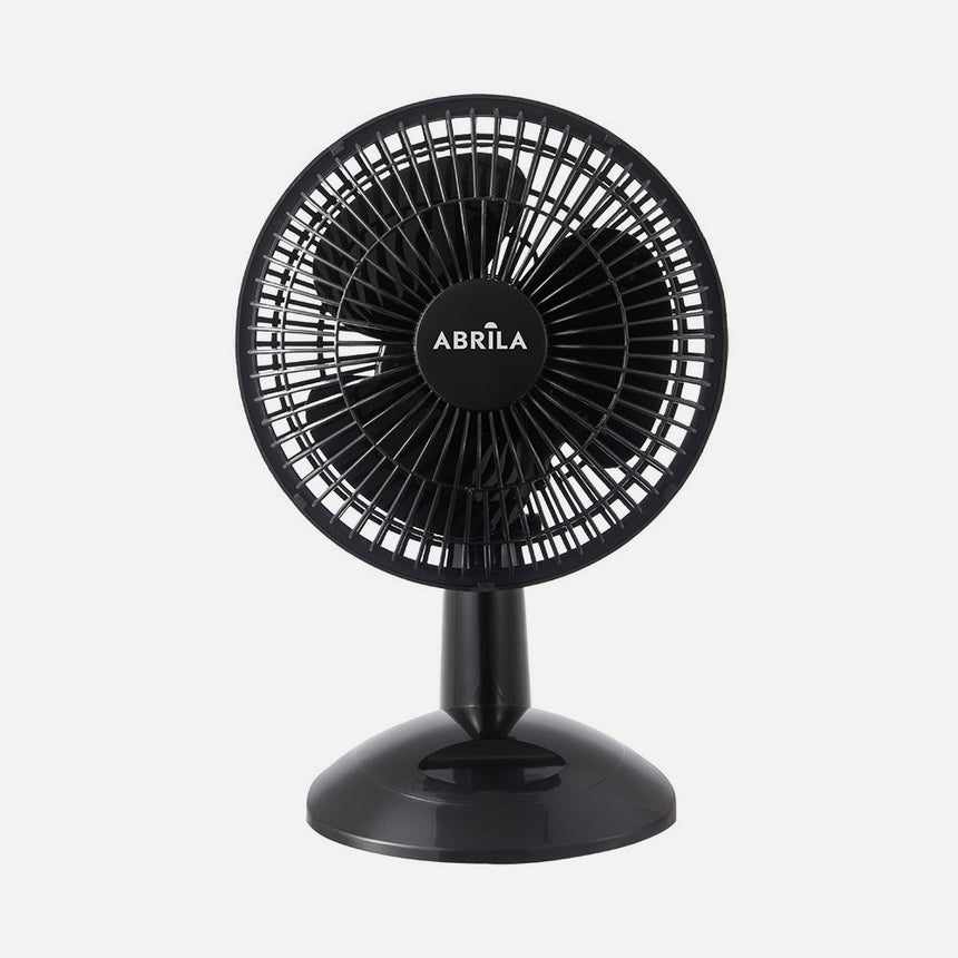 Ventilador de sobremesa Fabrilamp Pizarro negro 3 palas Ø20cm — vista 2