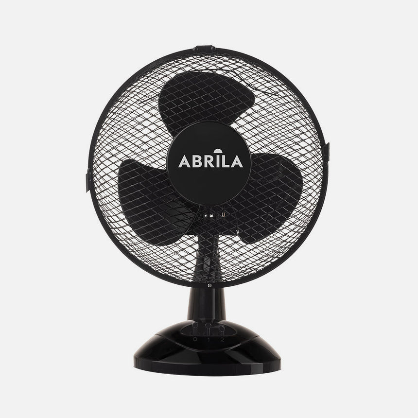 Ventilador de sobremesa Fabrilamp Pizarro negro 3 palas Ø27cm — vista 2