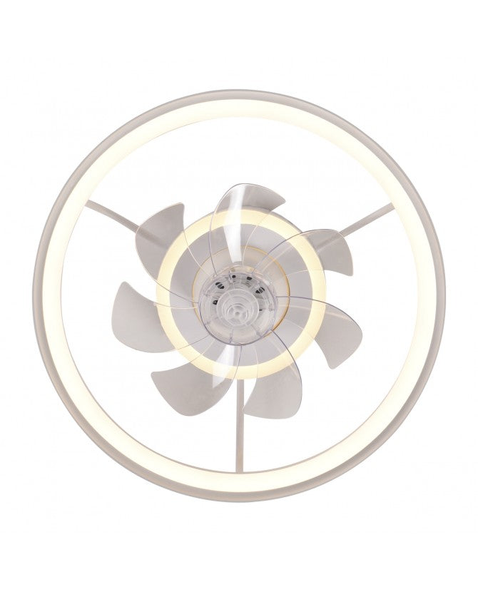 Ventilador AJP Tom blanco vista