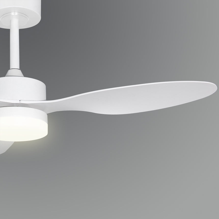 Ventilador de techo con luz AJP Valcano LED blanco 3 palas 3000-6500K Ø106cm 20W 11540