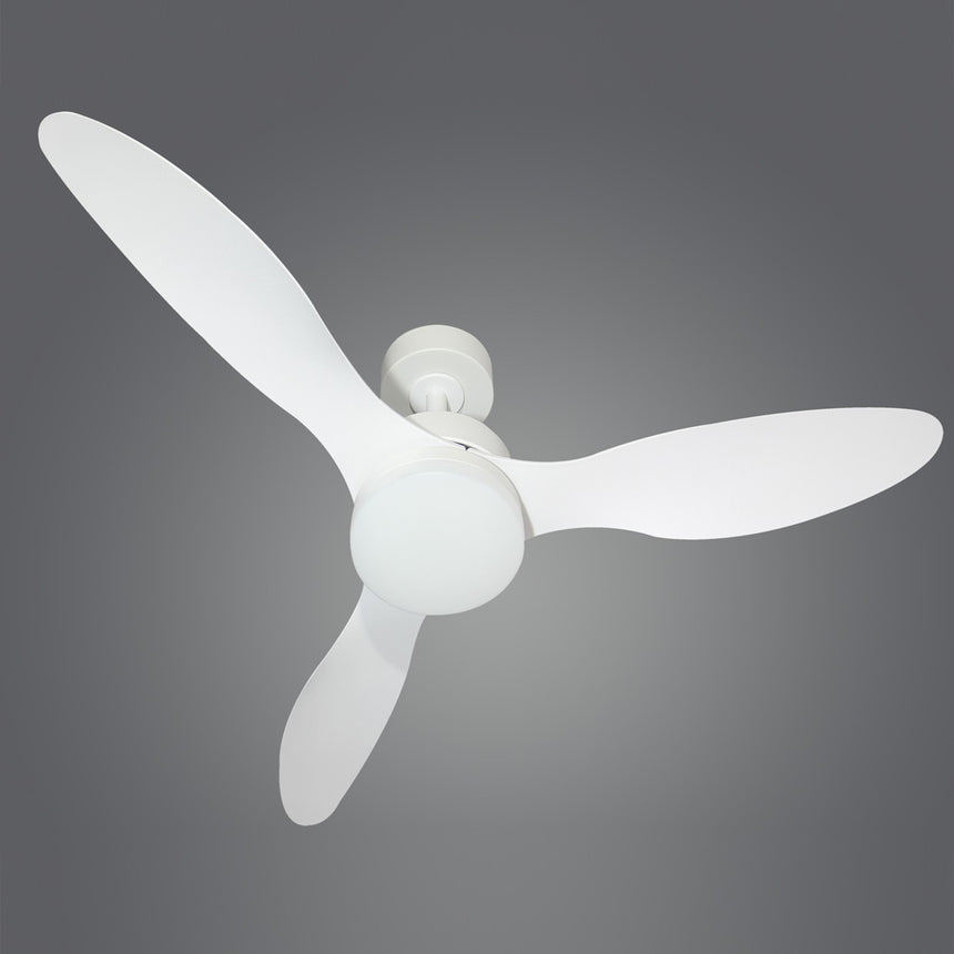 Ventilador de techo con luz AJP Valcano LED blanco 3 palas 3000-6500K Ø106cm 20W 11540