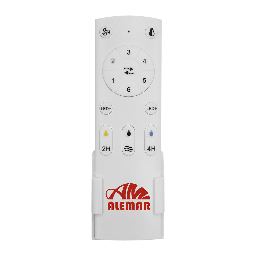 Ventilador de techo con luz AJP Valcano LED negro 3 palas 3000-6500K Ø106cm 20W 11541 — vista 7