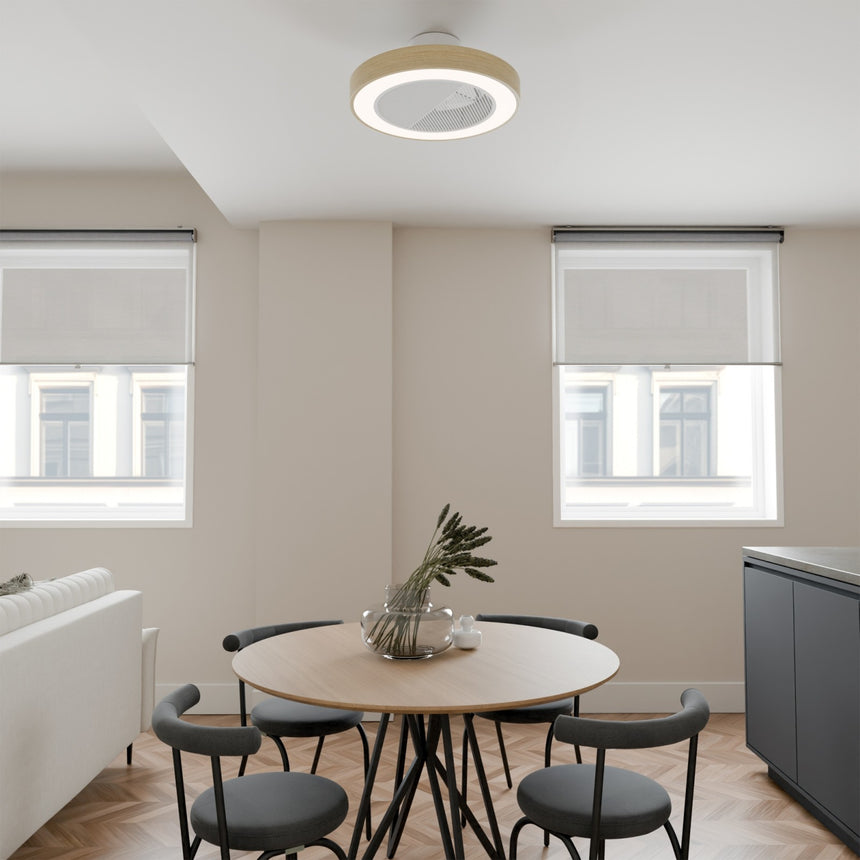 Sulion Seed Ceiling Fan White Wood 2200828