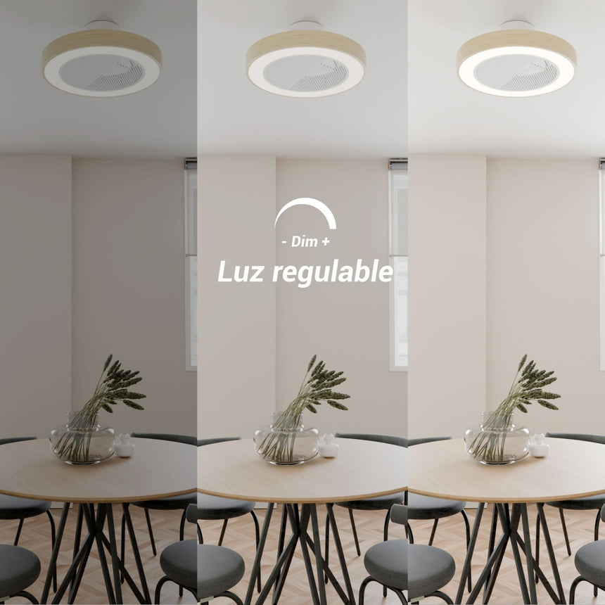 Sulion Seed Ceiling Fan White Wood 2200828