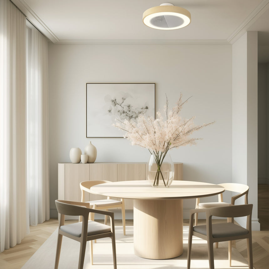 Sulion Seed Ceiling Fan White Wood 2200828