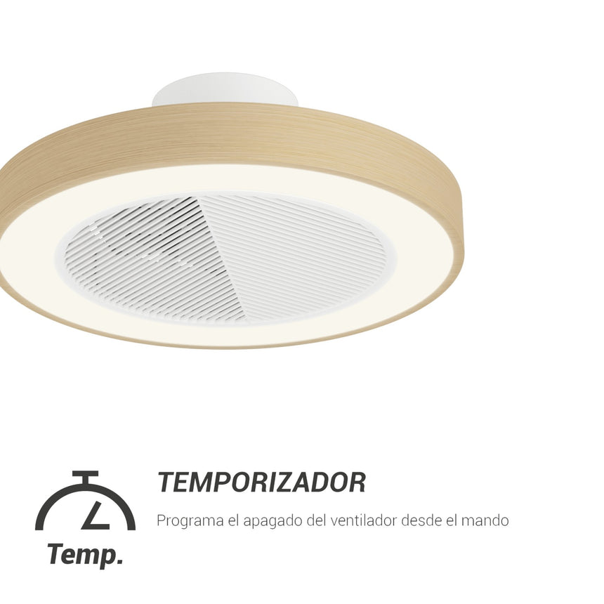 Sulion Seed Ceiling Fan White Wood 2200828