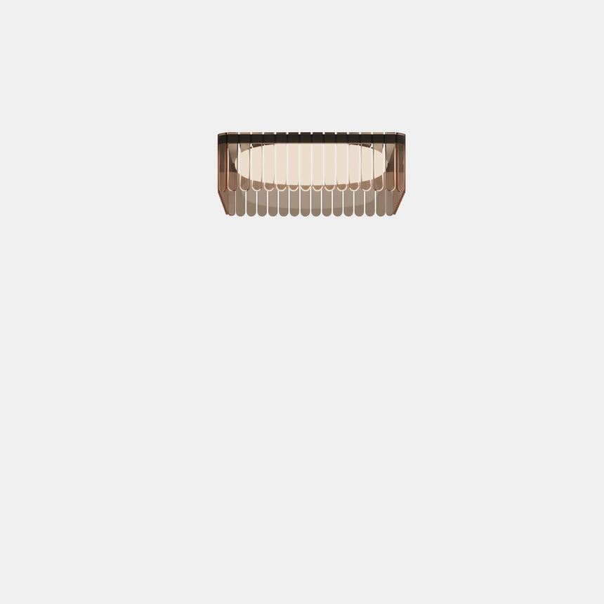 Plafón LedsC4 Scarlett Square Surface Individual x LED 53cm SQSI-A00-SF0000-OSV