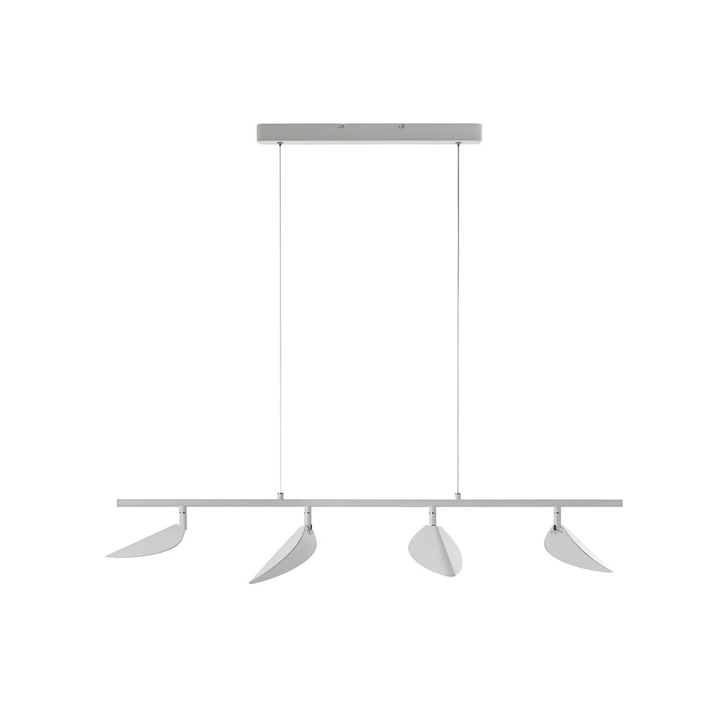 MDC SENDA LED Pendant Ceiling Lamp 4 Lights Matte White 577838102