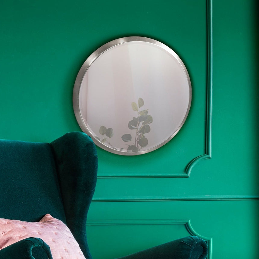 Schuller Aries Espejo Redondo 44Ø Plata 119023