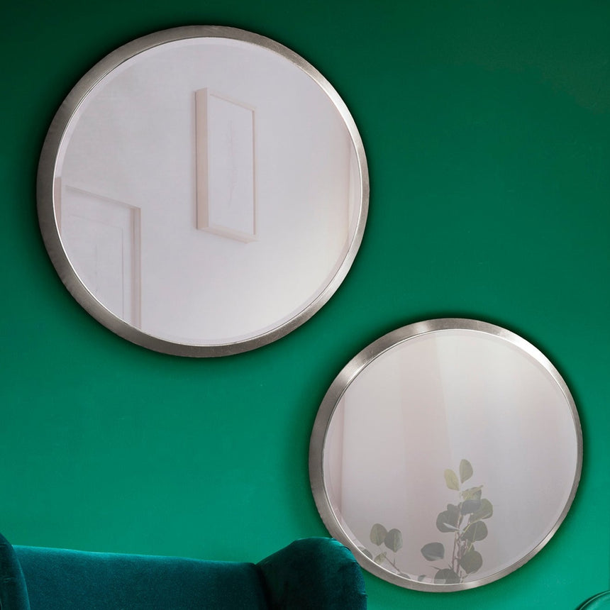 Schuller Aries Espejo Redondo 44Ø Plata 119023