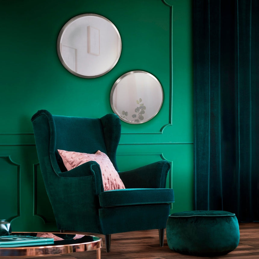 Schuller Aries Espejo Redondo 44Ø Plata 119023