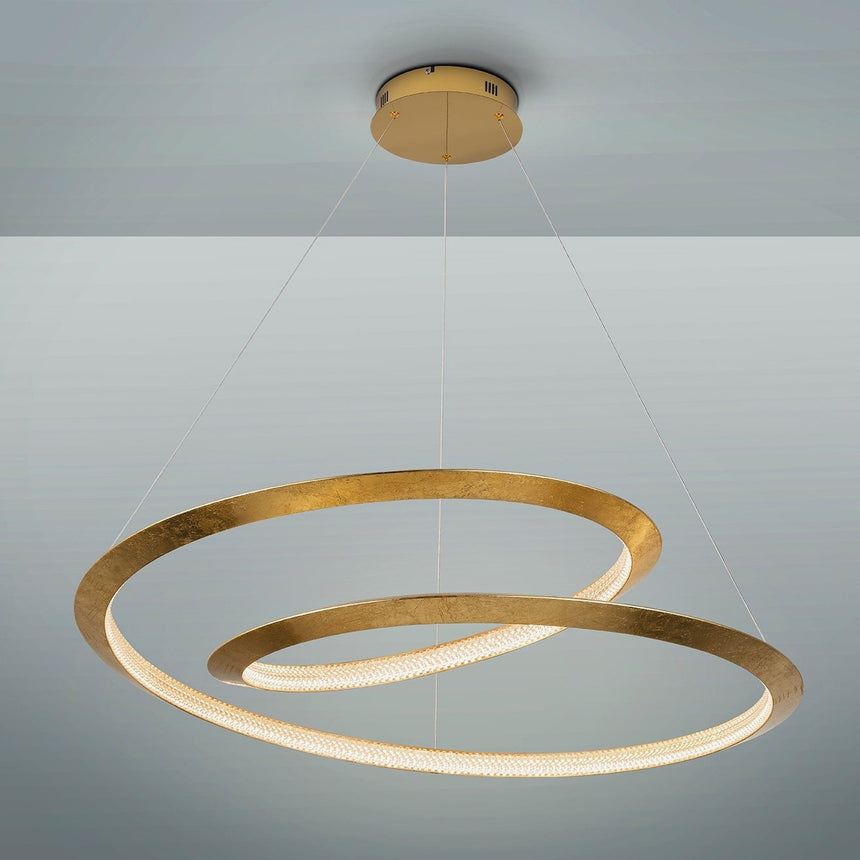 Schuller Eternity Lámpara de techo colgante pan de oro Ø97 165839