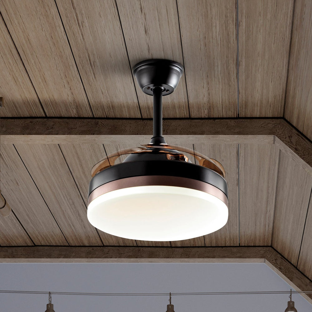 Schuller Vento Mini Black Fan Diameter 40 Dimable 169211