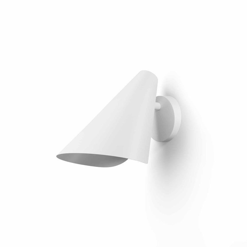 Sulion Lisboa Aplique de metal en acabado blanco arenado - LISBOA 202005