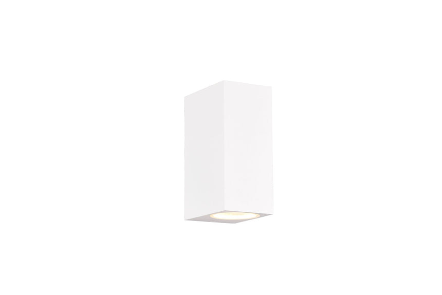 Trio Roya Aplique de pared exterior de aluminio blanco mate 204269231