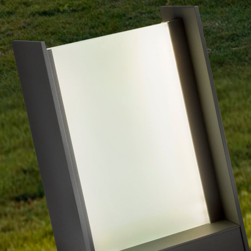 Schuller Matia Baliza exterior gris 30cm 3000K IP65 216102