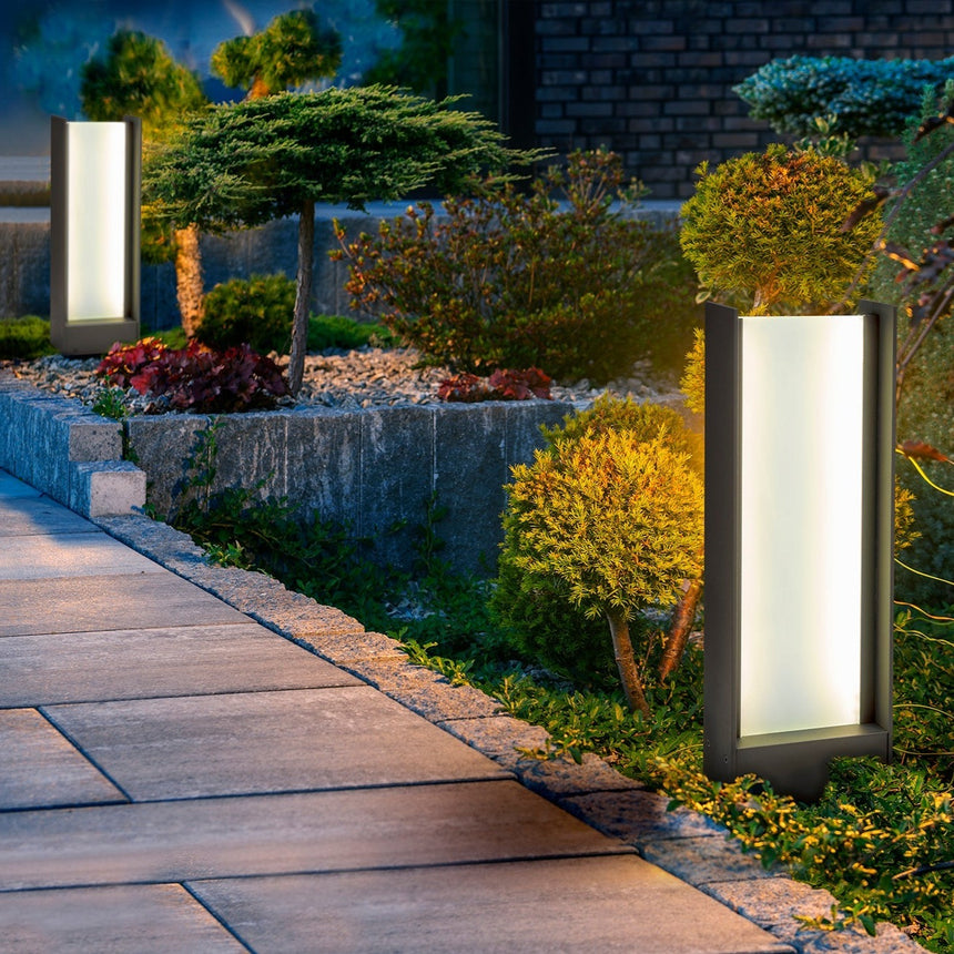 Schuller Matia Baliza exterior gris 50cm 3000K IP65 216218