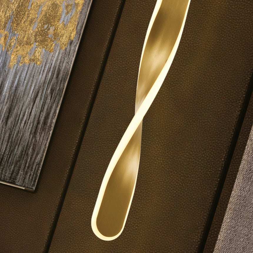 Schuller Twist Pendant Lamp Gold 219633