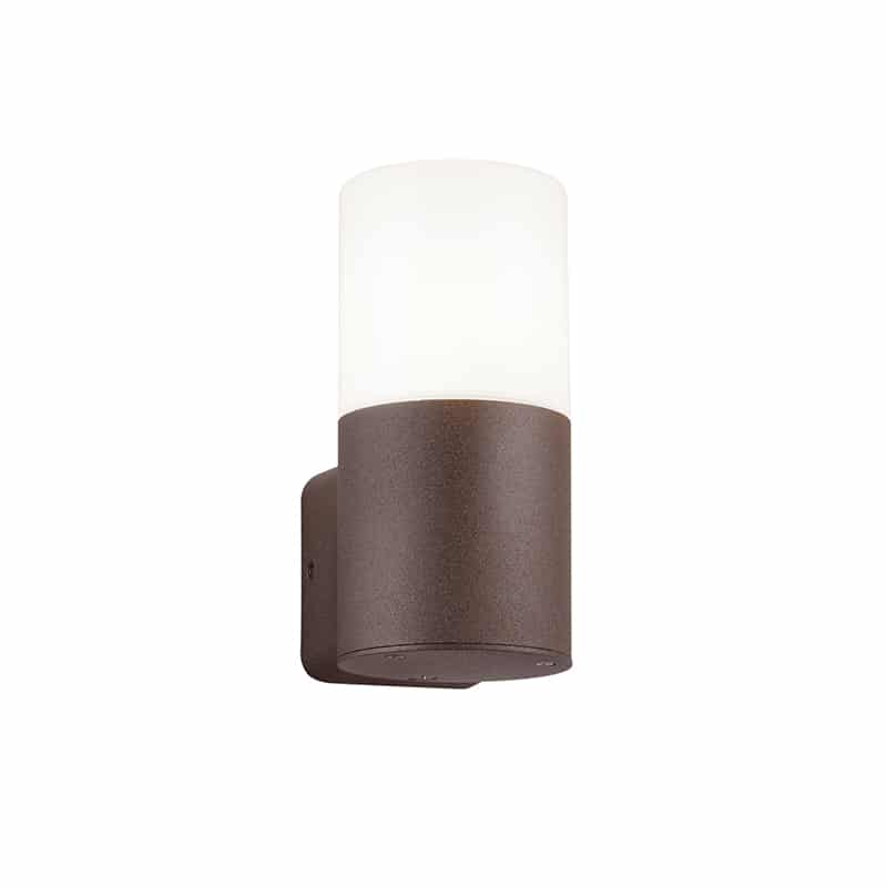 Trio Hoosic Aplique de pared exterior de aluminio óxido 222260124