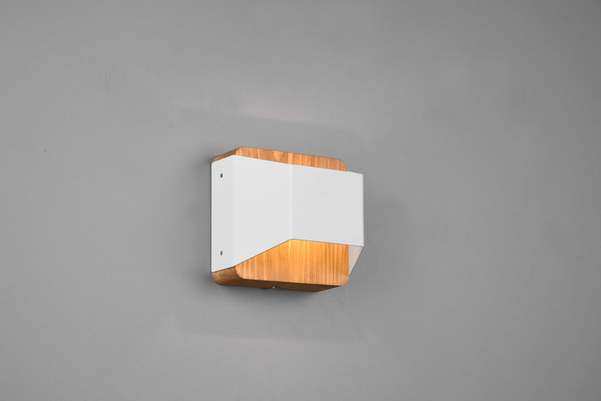 Trio Arino Aplique LED metal estera blanca 224810131