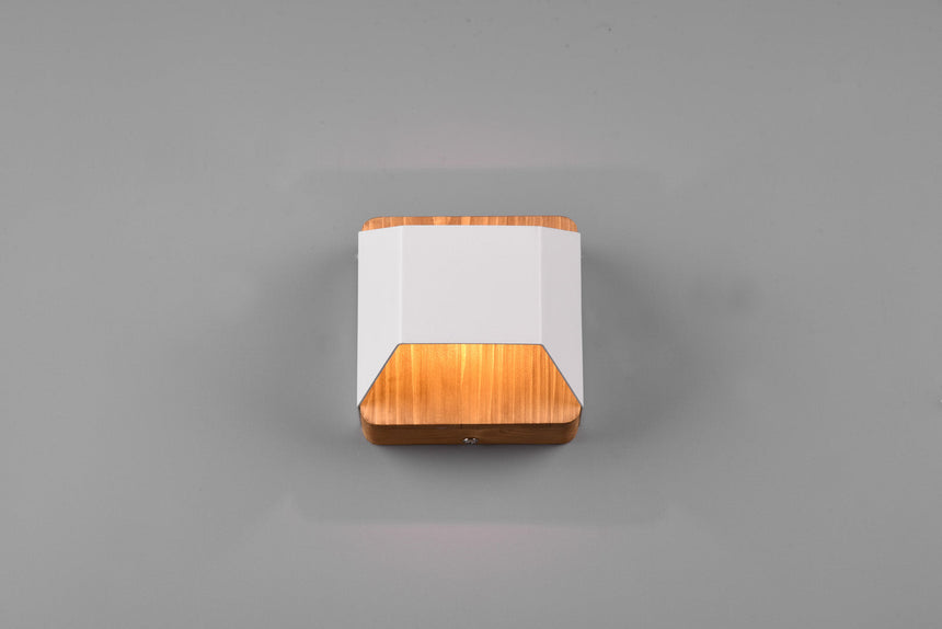 Trio Arino Aplique LED metal estera blanca 224810131