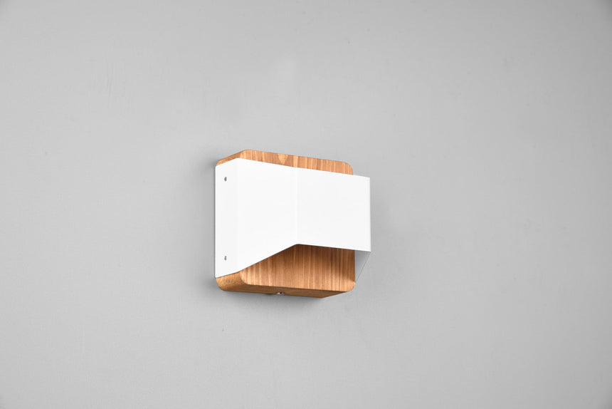 Trio Arino Aplique LED metal estera blanca 224810131