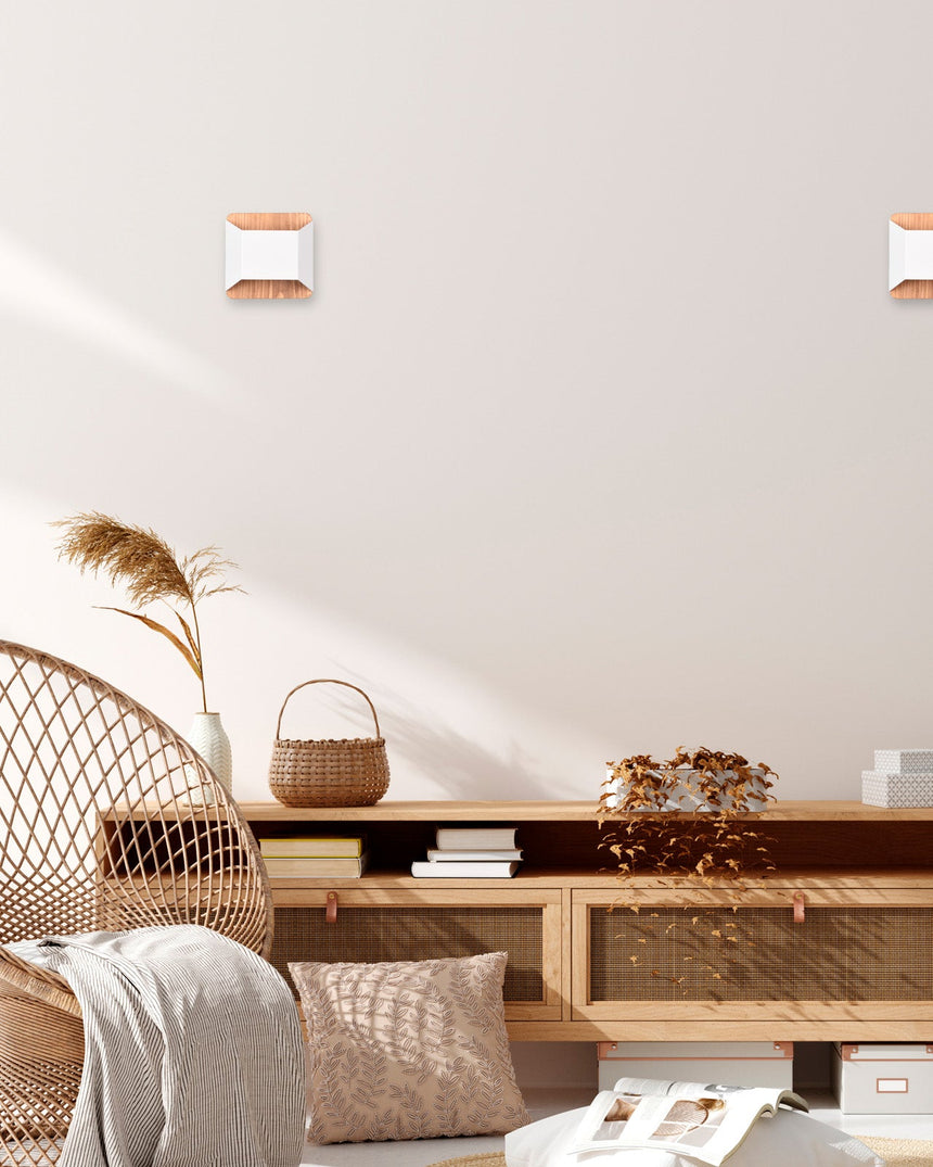 Trio Arino Aplique LED metal estera blanca 224810131