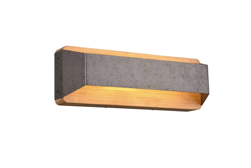 Trio Arino Antique Nickel Metal LED Wall Light 224819167