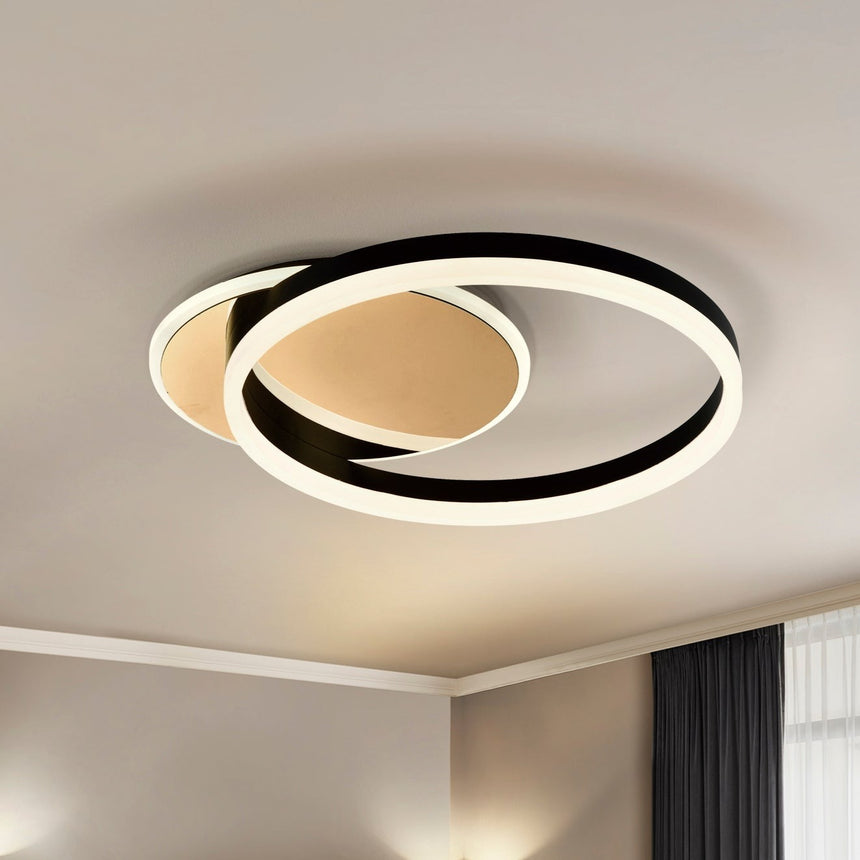 Schuller Oriel ceiling lamp/wall lamp gold and black 226387