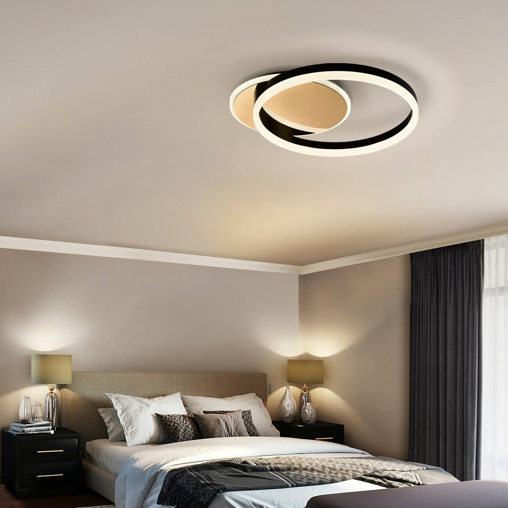 Schuller Oriel ceiling lamp/wall lamp gold and black 226387