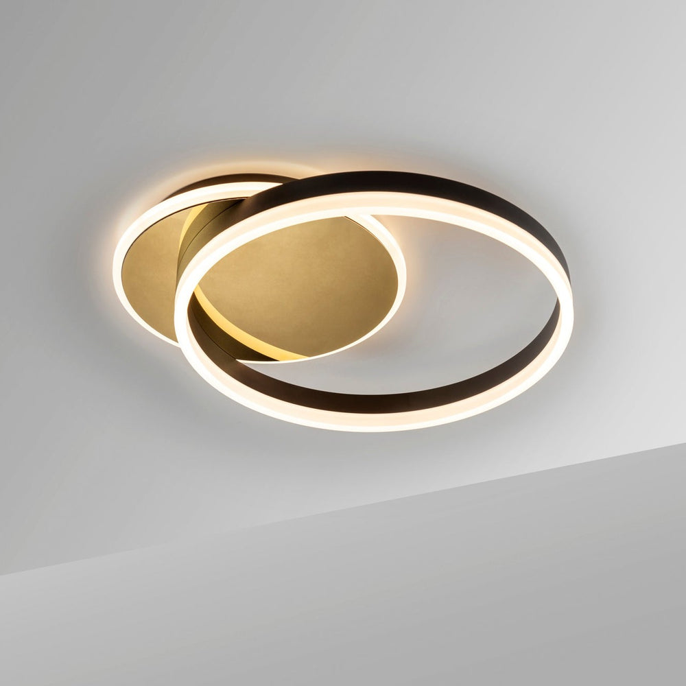 Schuller Oriel ceiling lamp/wall lamp gold and black 226387