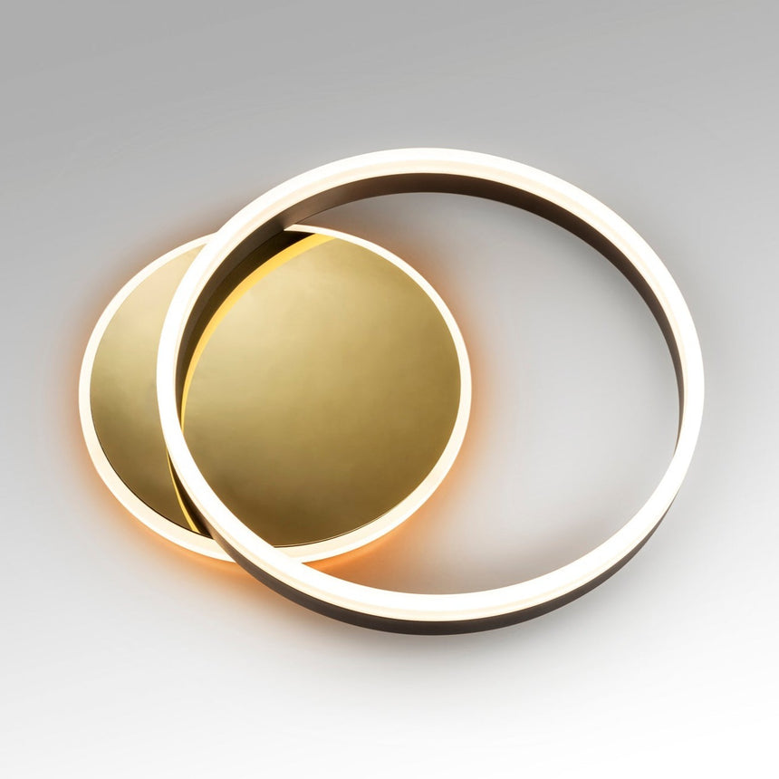 Schuller Oriel ceiling lamp/wall lamp gold and black 226387