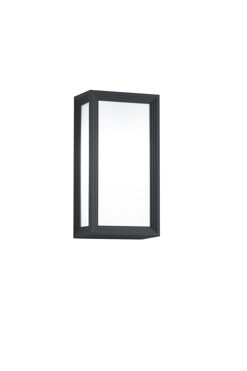 Trio Timok Aplique de pared exterior LED de aluminio antracita 228060142