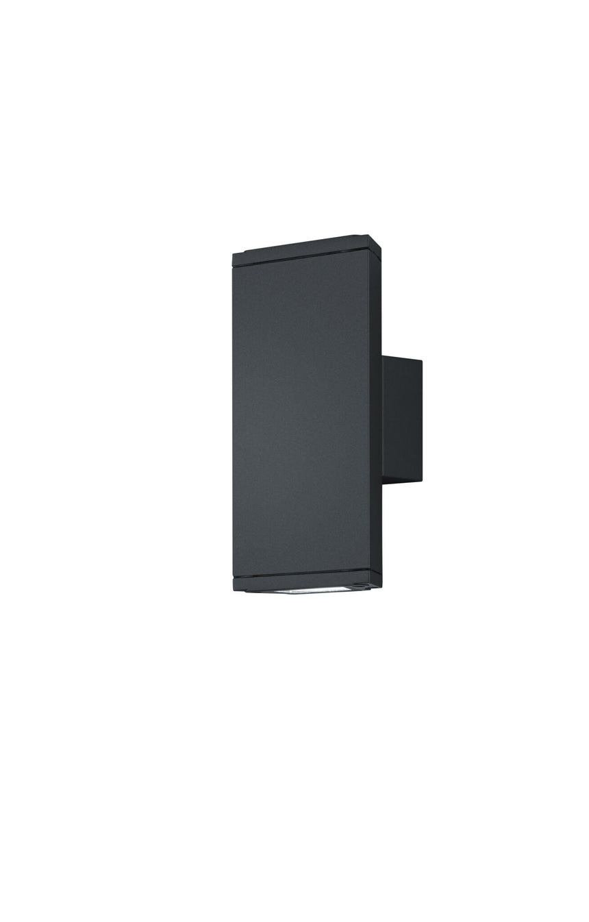 Trio Colorado Aplique de pared exterior LED de aluminio antracita 228460242