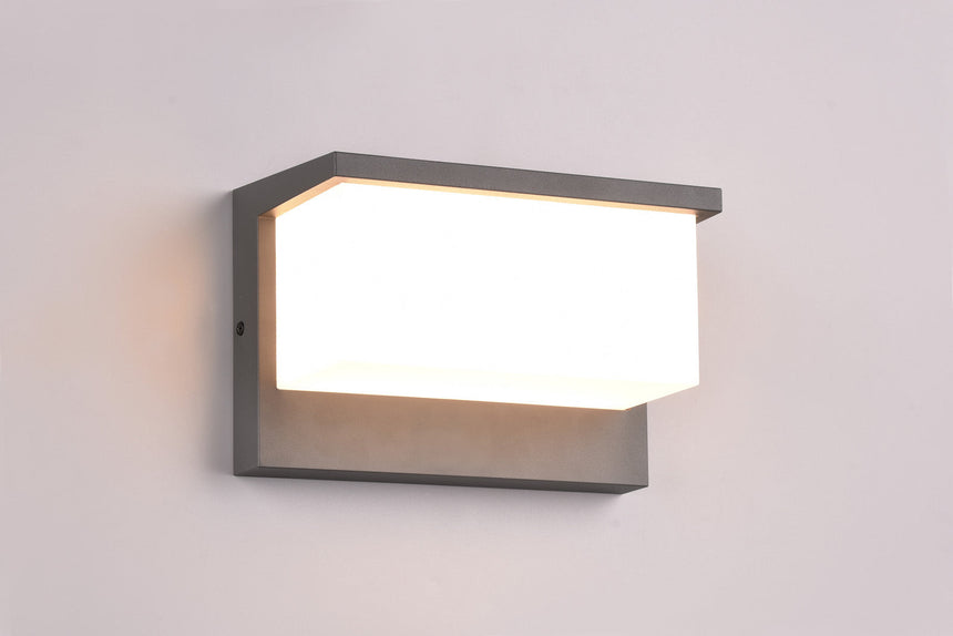 Trio Nestos Aplique LED exterior aluminio gris antracita 240960142