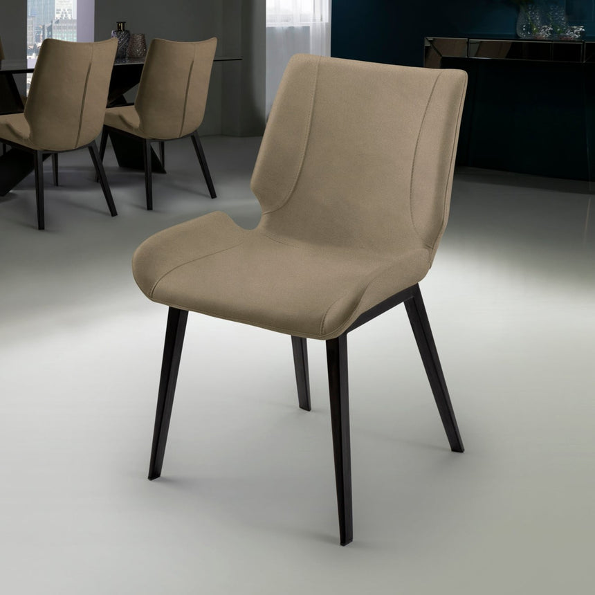 Schuller Kiara Chair Black/Beige 297257