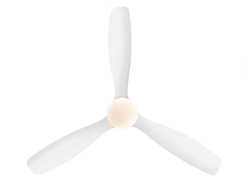 Ventilador de techo Schuller Siroco LED blanco madera CCT regulable Ø132cm 329583D - imagen 4