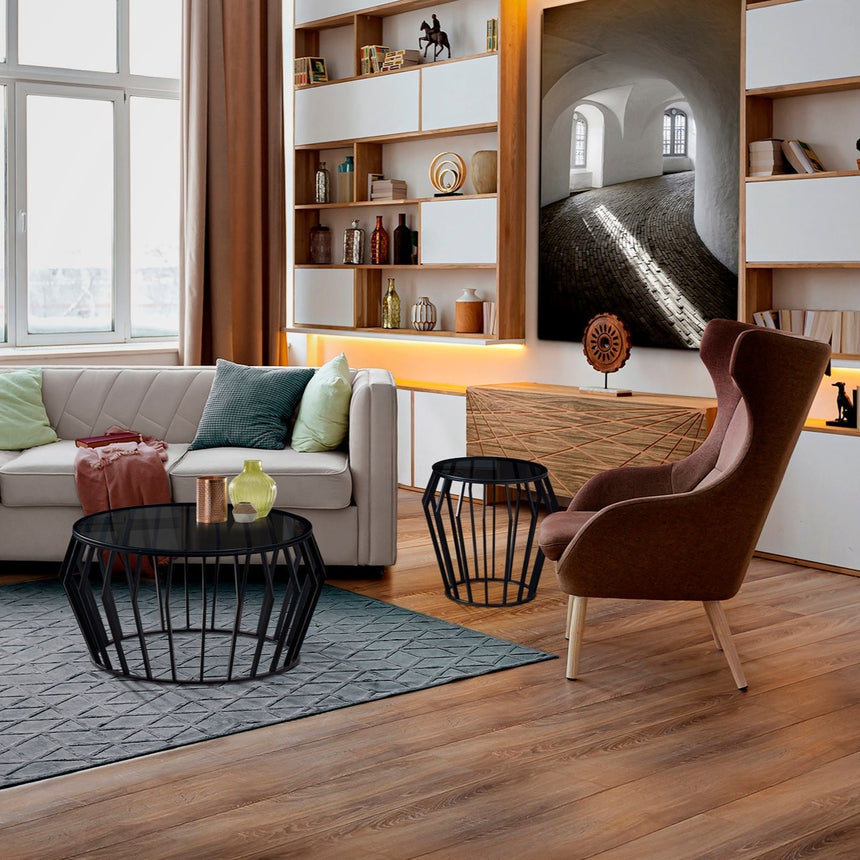 Schuller Ciros Mesa de centro negro mate 335522