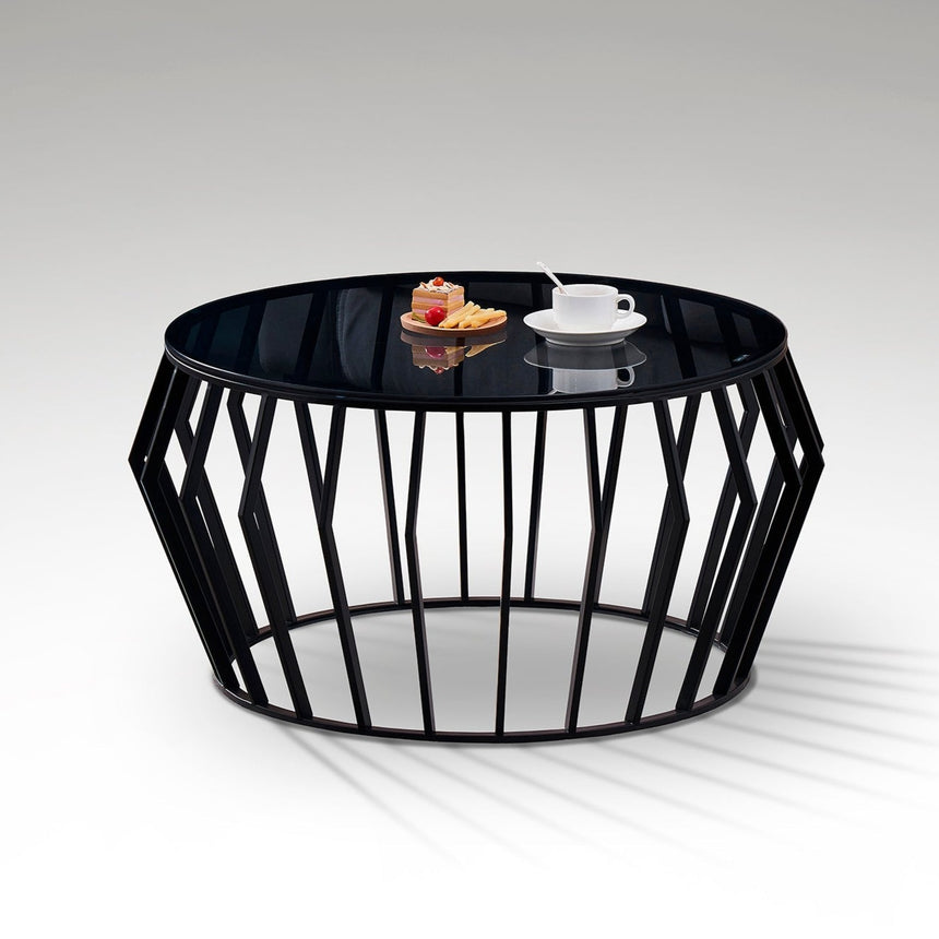 Schuller Ciros Mesa de centro negro mate 335522