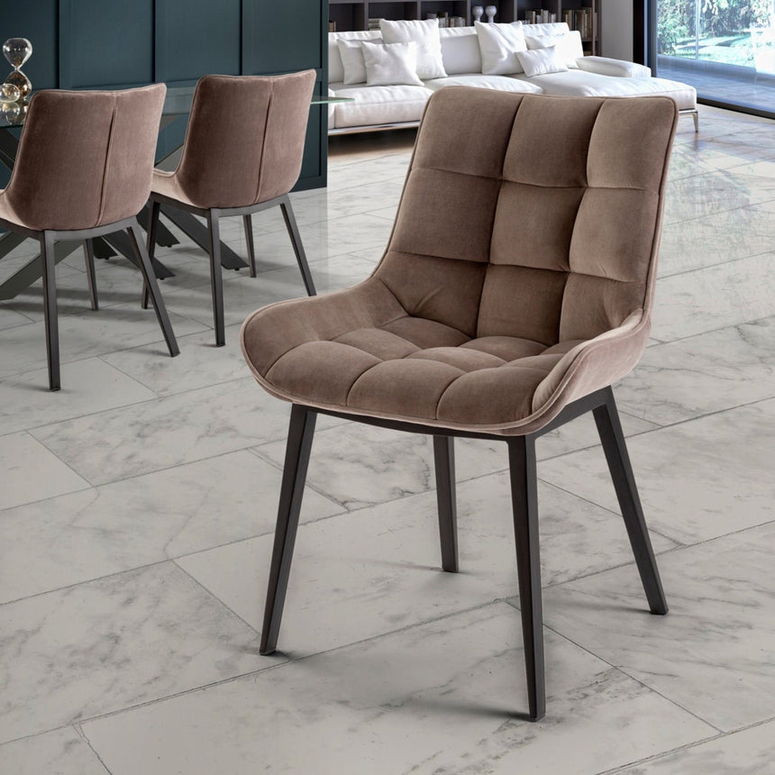 Schuller Silla Devany negro/piedra 359849