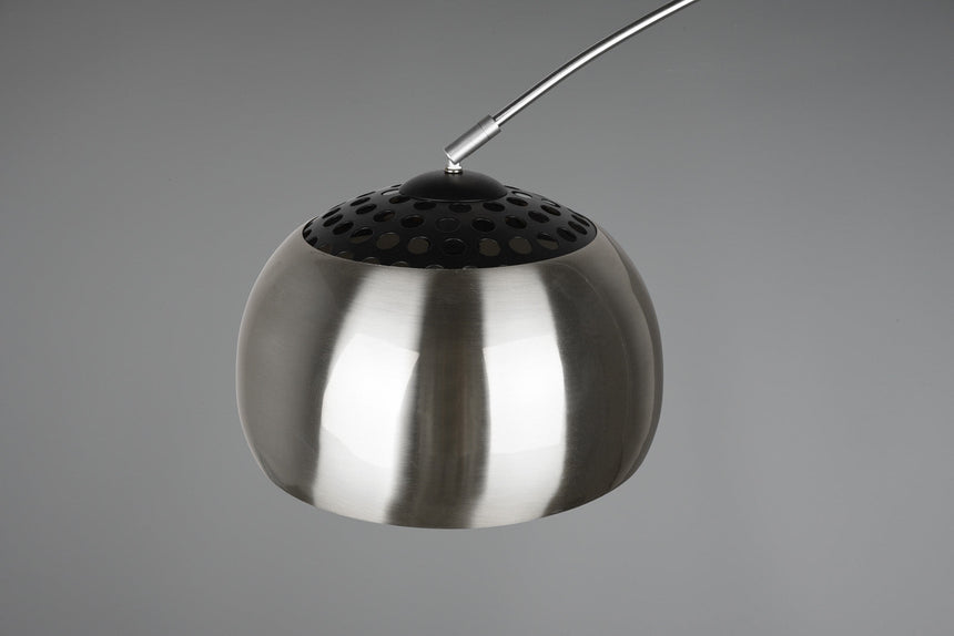 Trio Argentina Matte nickel metal floor lamp 411700107