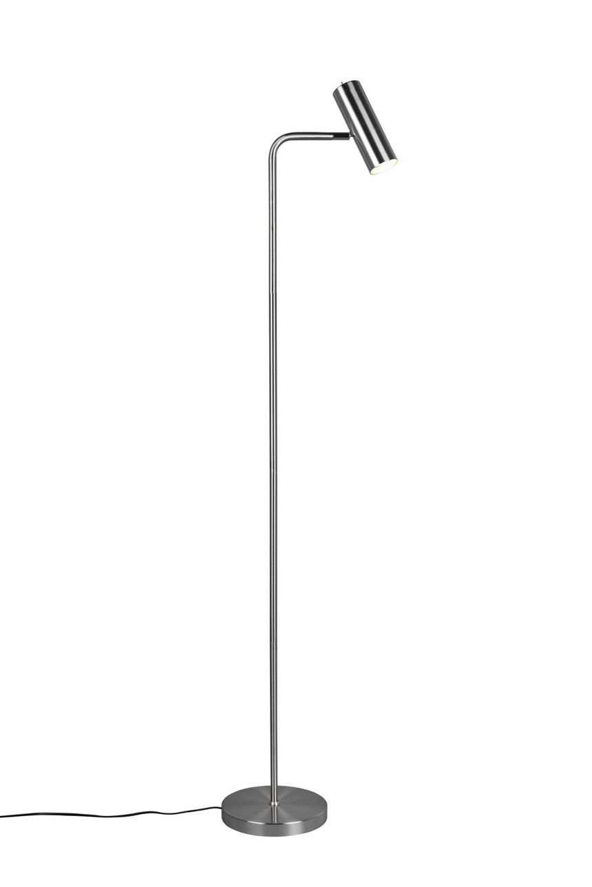 Trio Marley Matte Nickel Metal Floor Lamp 412400107